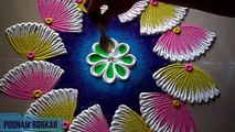 Creative and unique ,rangoli for Diwali  ,Colorful rangoli ,for festivals