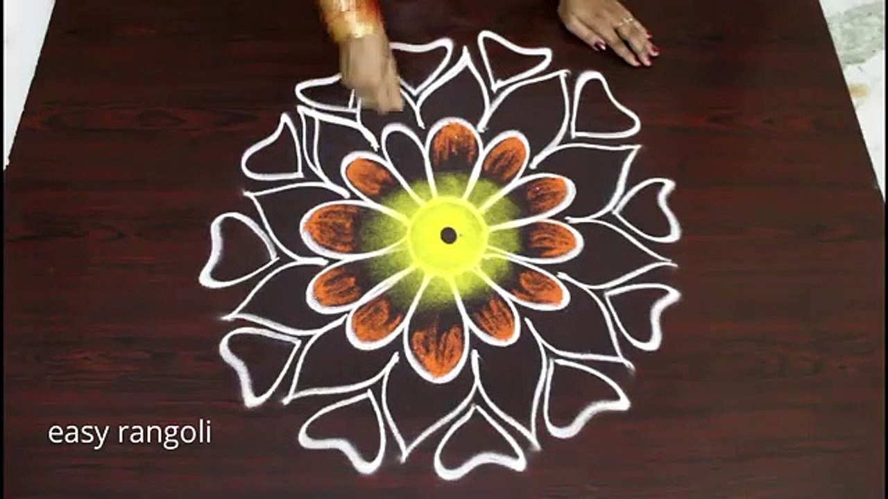creative art color ,rangoli designs ,- easy and simple, kolam with out dots, - muggulu designs
