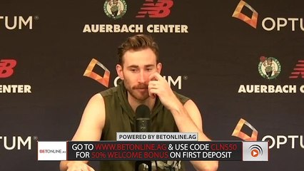 Gordon Hayward on his STILL Sore Foot and Leaving the Bubble to be With his Pregnant Wife