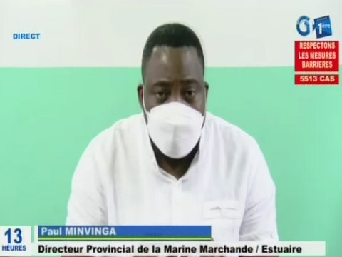RTG/Secteur maritime Gabonais - Le gouvernement impose le test de Covid-19 à tous les usagers