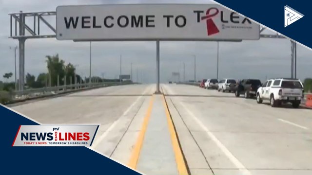 Villar inspects last segment of TPLEx; last segment of TPLEx to open on July 15