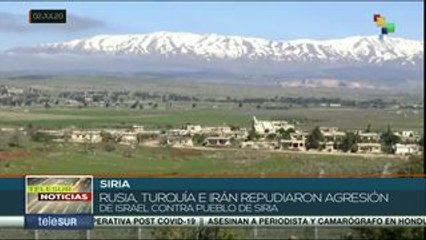 Gobiernos de Rusia, Turquía e Irán instan a respetar soberanía siria
