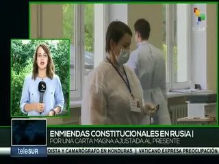 Rusia: 77.9% votó a favor de las enmiendas constitucionales
