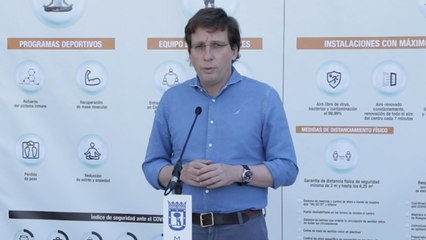 Almeida anima a los madrileños a recuperar los hábitos de vida saludable