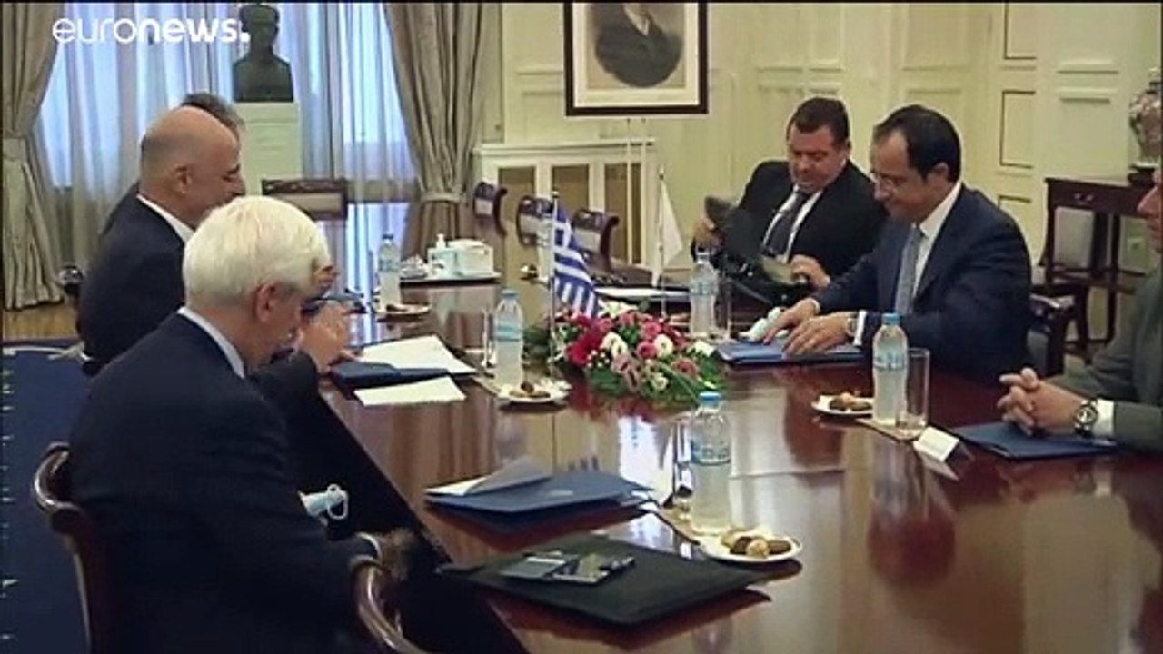 Δένδιας - Χριστοδουλίδης: Κοινή γραμμή Αθήνας κ...