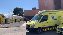 La Generalitat monta en Lleida un área sanitaria móvil contra el coronavirus
