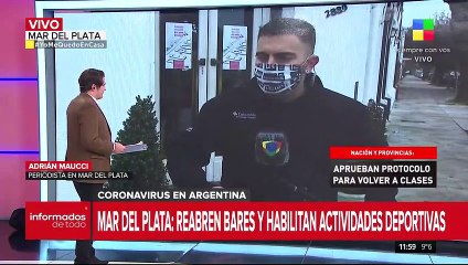 Mar del Plata: reabren cafés y vuelve el running