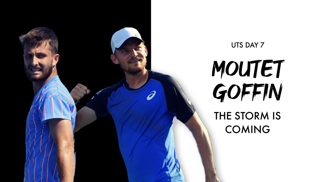 Day 7 Preview: Corentin Moutet "The Tornado" vs David Goffin "The Wall"