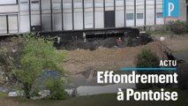 Dalle effondrée à Pontoise : «J'ai cru à un tremblement de terre»