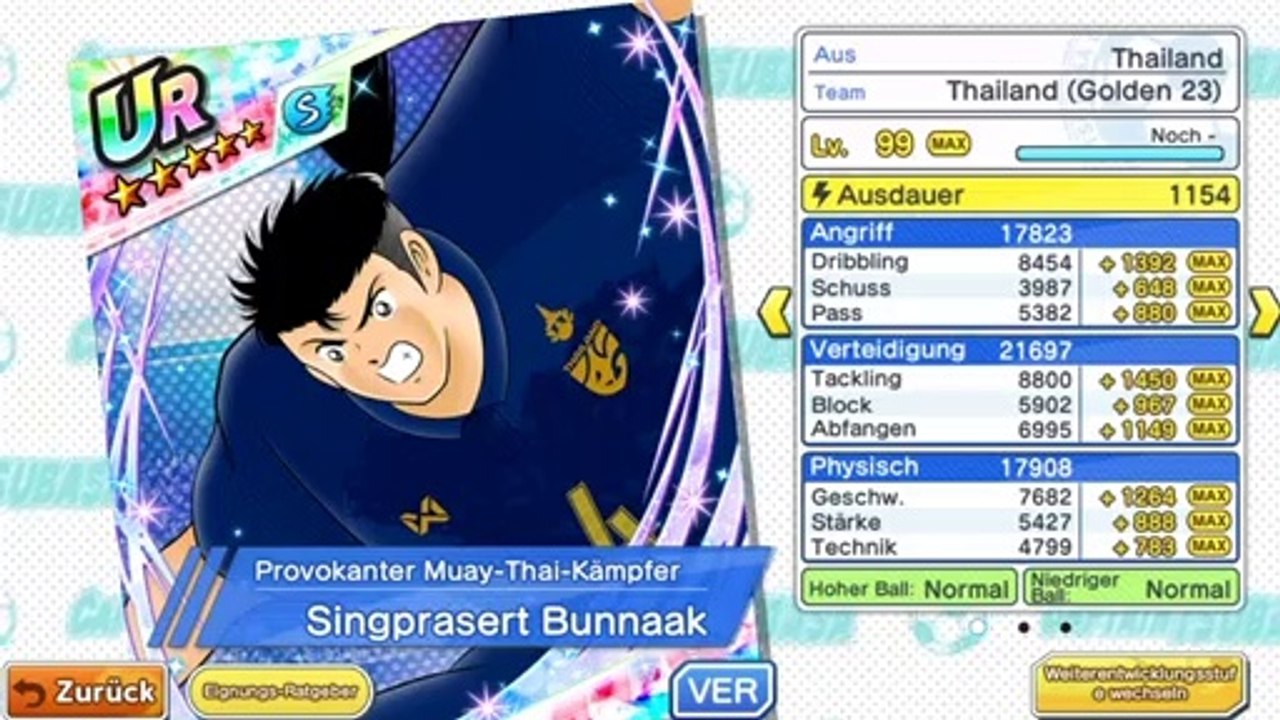 Bunnaak Infos - Account Gewinnspiel - Captain Tsubasa: Dream Team