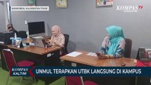 Universitas Mulawarmanl Terapkan UTBK Langsung Di Kampus