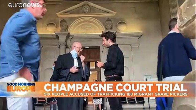 Migrants exploited harvesting grapes in France's Champagne region, court hears