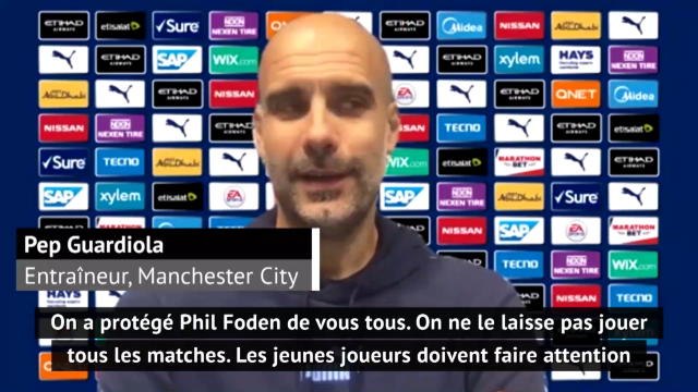 Man. City - Guardiola : Protéger Phil Foden