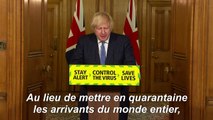 Angleterre: Boris Johnson annonce la fin de la quarantaine pour les voyageurs d'une dizaine de pays