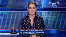Joven colombiano le pidió la mano a su pareja en hospital de Colombia