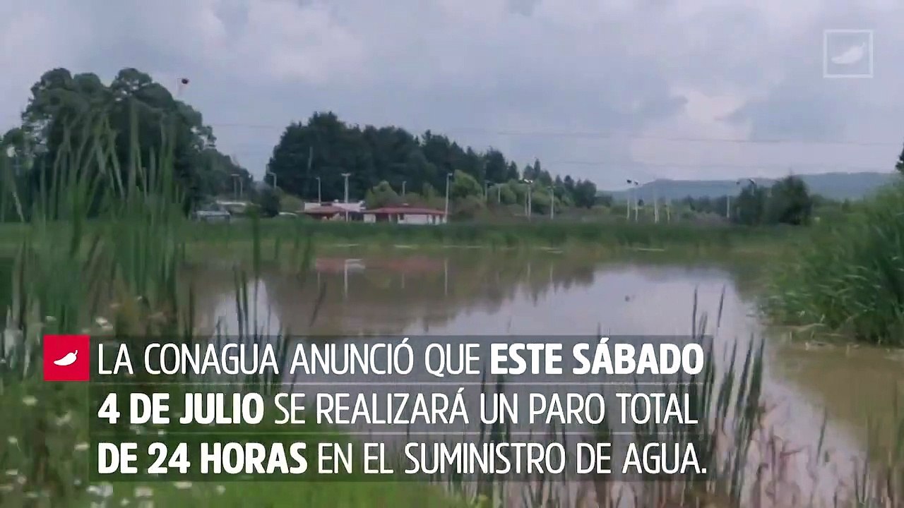Prevenidos: Corte de agua en la CDMX