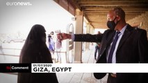 Egypt reopens pyramids after coronavirus shutdown
