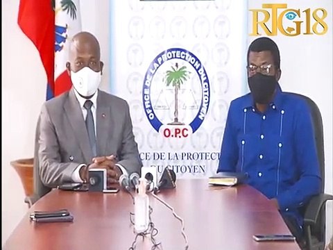 Jouthe Joseph premye minis ayisyen an chita pale ak pwotektè sitwayen sou dosye gras prezidansyèl la