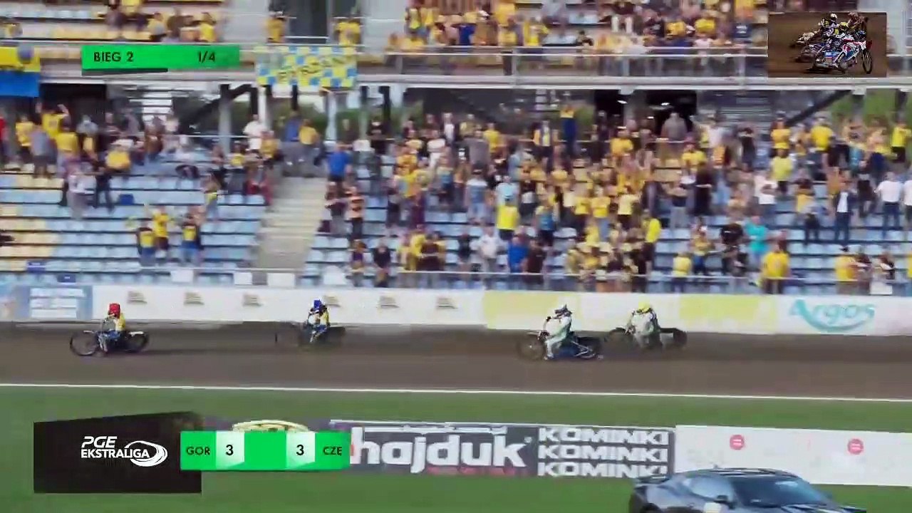 4. Kolejka (PRZERWANY)  Moje Bermudy Stal Gorzów - Eltrox Włokniarz Częstochowa 03.07.2020 1-8 biegi