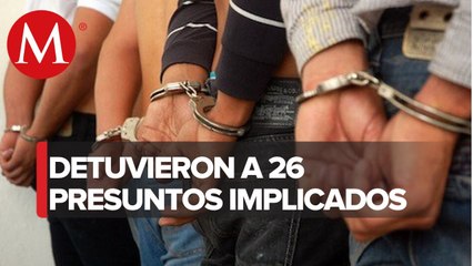 Fiscalía de Guanajuato logra detención de 26 personas por ataques en anexos