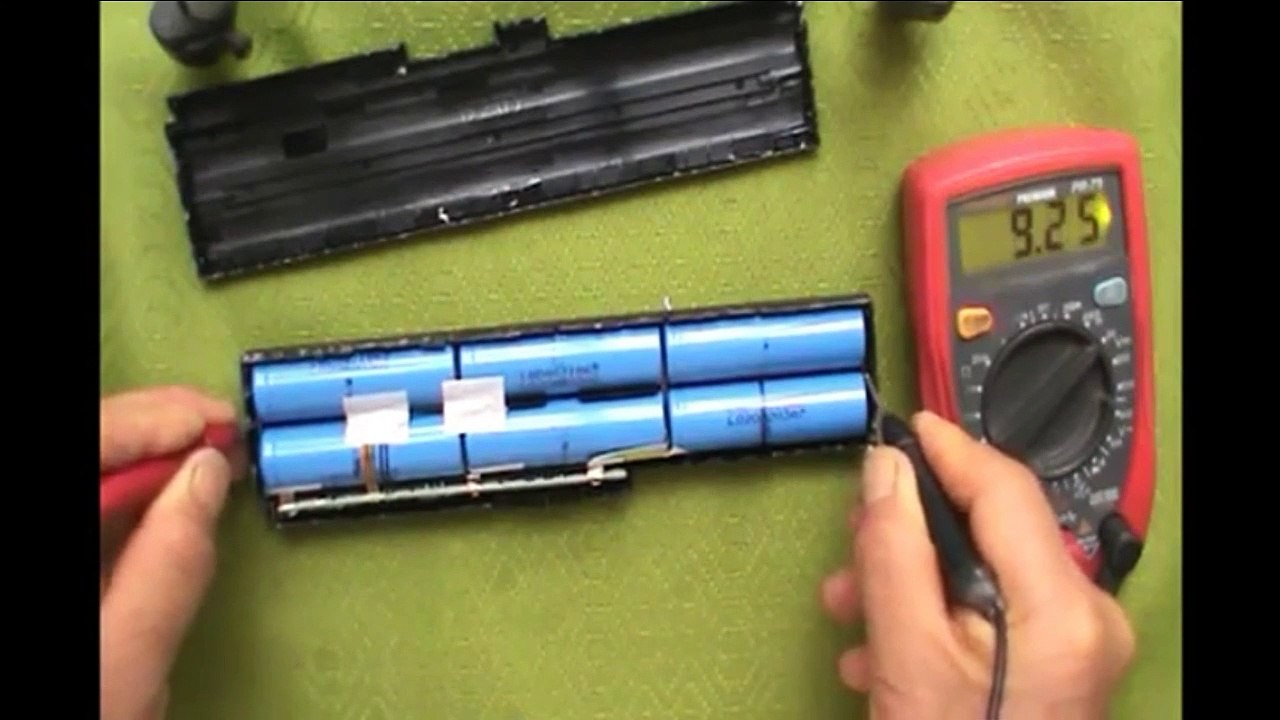 COMO ARREGLAR BATERIA DE LAPTOP TOSHIBA QUE NO CARAGA.