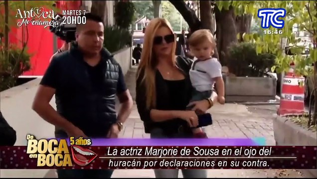 Exchofer de Marjorie de Sousa declaró cosas negativas sobre la actriz