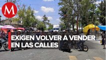 Comerciantes de Tepito bloquean Eje 1 Norte y Eje Central
