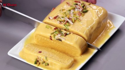 Скачать видео: MANGO ICE CREAM IN LOCK DOWN - WITHOUT CREAM, CONDENSED MILK, CORN FLOUR, EGG