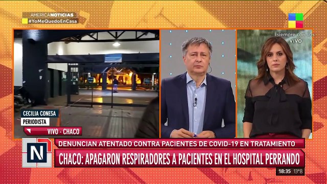 Chaco: apagaron respiradores a pacientes en el hospital Perrando