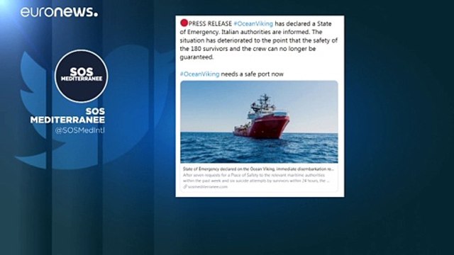 Migranti, Ocean Viking dichiara lo stato di emergenza