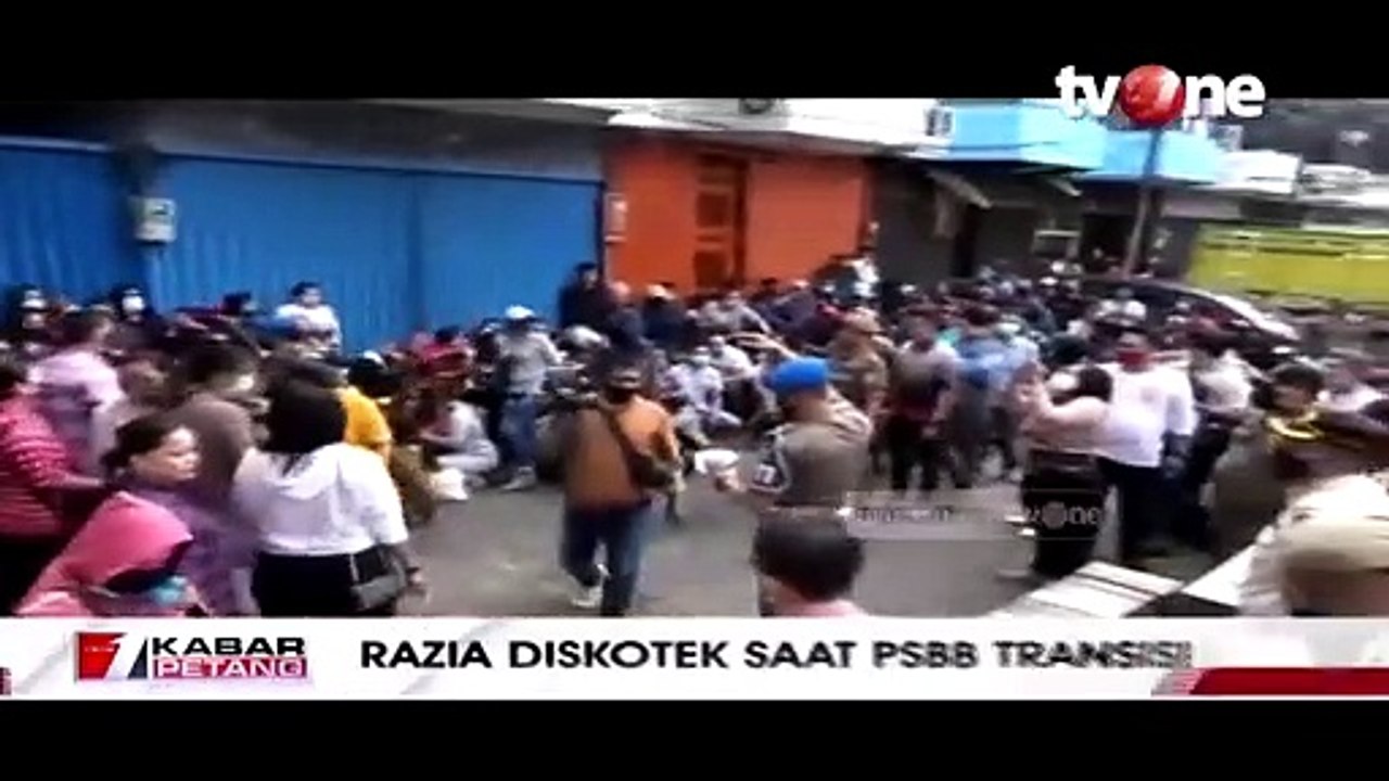 Satpol PP Gerebek Diskotek yang Tetap Beroperasi Saat PSBB