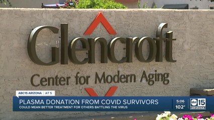 Plasma donations from COVID-19 could save lives
