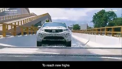 Tata upcoming black bird with aggressive looks