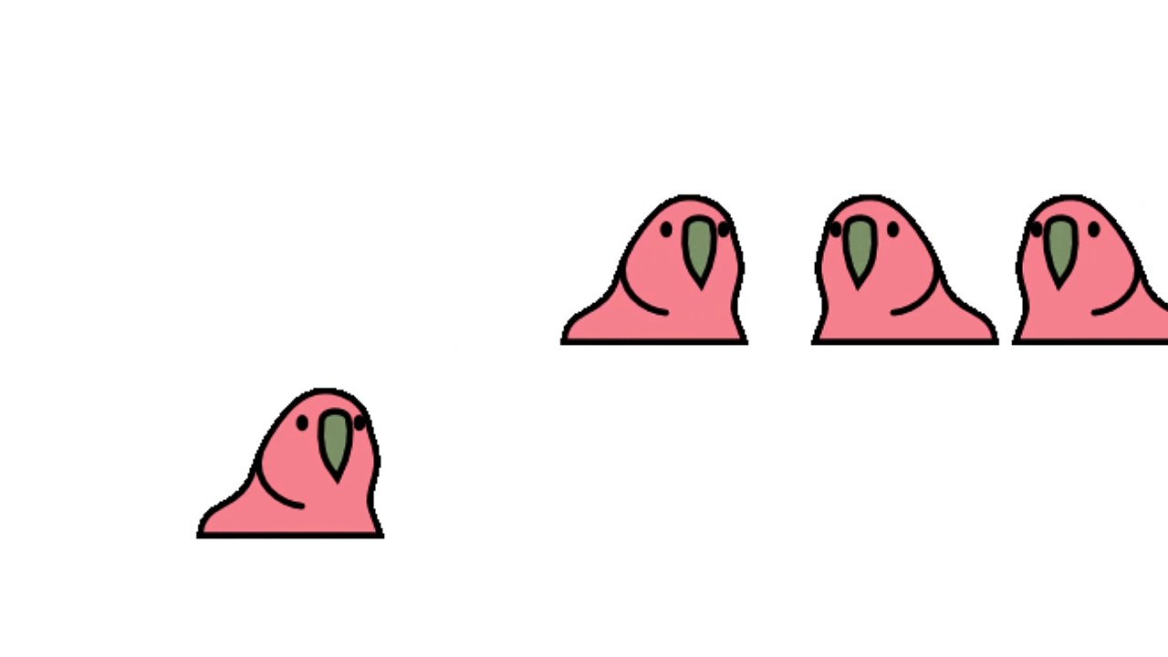 監禁　【partyparrot】【パーティパロット】