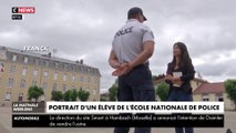 Franck, un élève de l'école nationale de Police