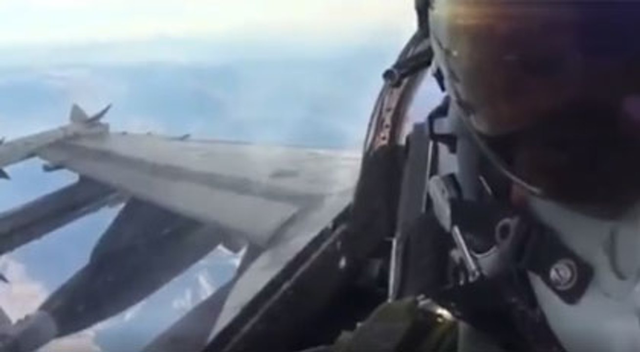 F-16'lar böyle vurdu
