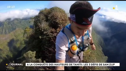 Il va enchaîner l’ascension des quatre plus hauts sommets de Tahiti