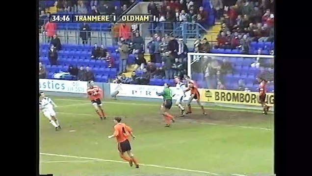 Granada Match Live (itv) Tranmere 3-1 Latics 1994/95 Football League Division 1, 22/1/95