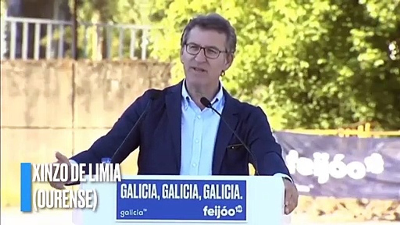 Feijóo pide no dejar "a las carambolas o los pactos" el futuro de Galicia