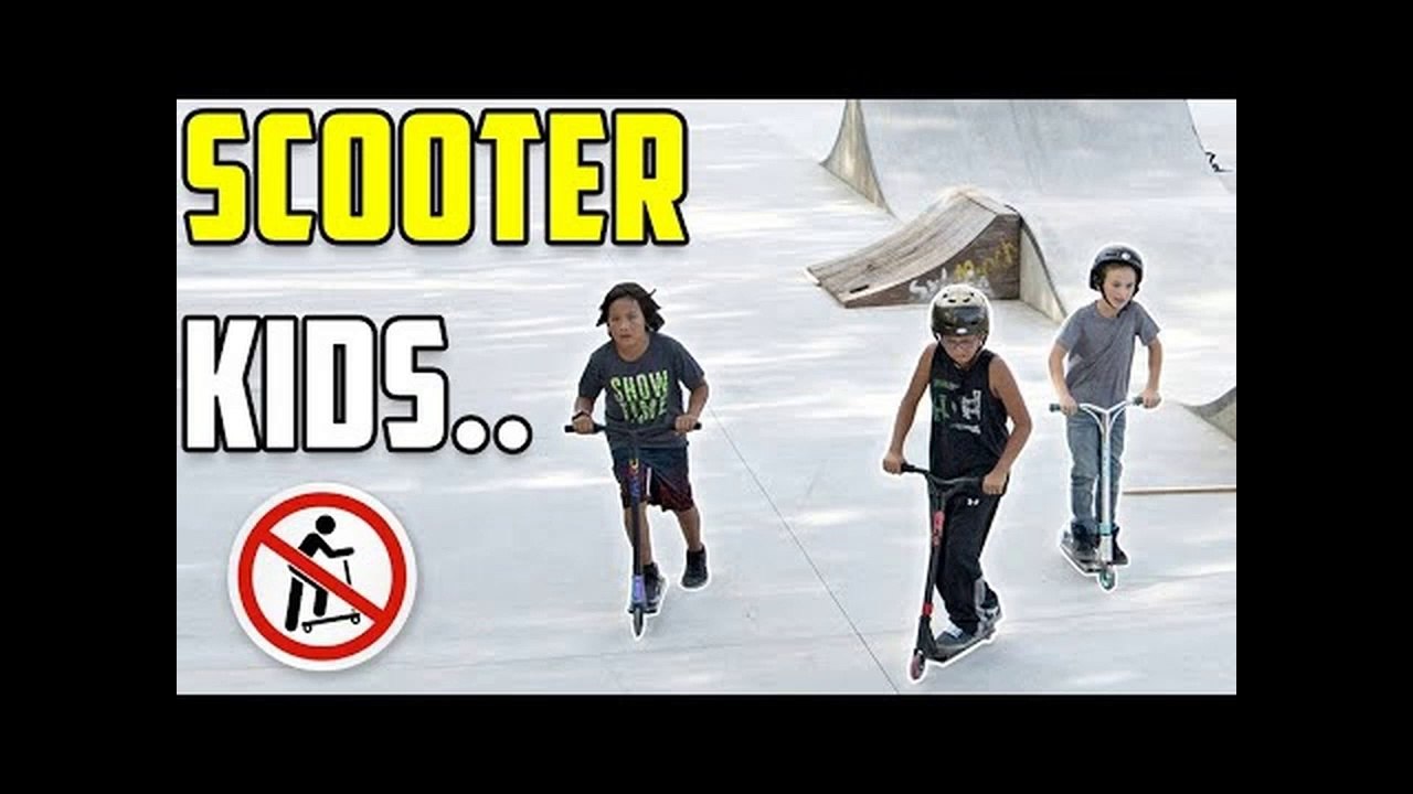 Scooter Kids are Scooter Kids #3 (Skaters vs Scooters)
