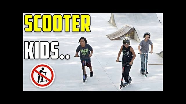 Scooter Kids are Scooter Kids #3 (Skaters vs Scooters)