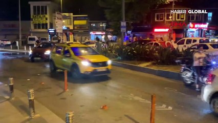 İstanbul'da yine aynı manzara! Yasak dinlemediler, kendilerini durduran polise de mukavemet gösterdiler