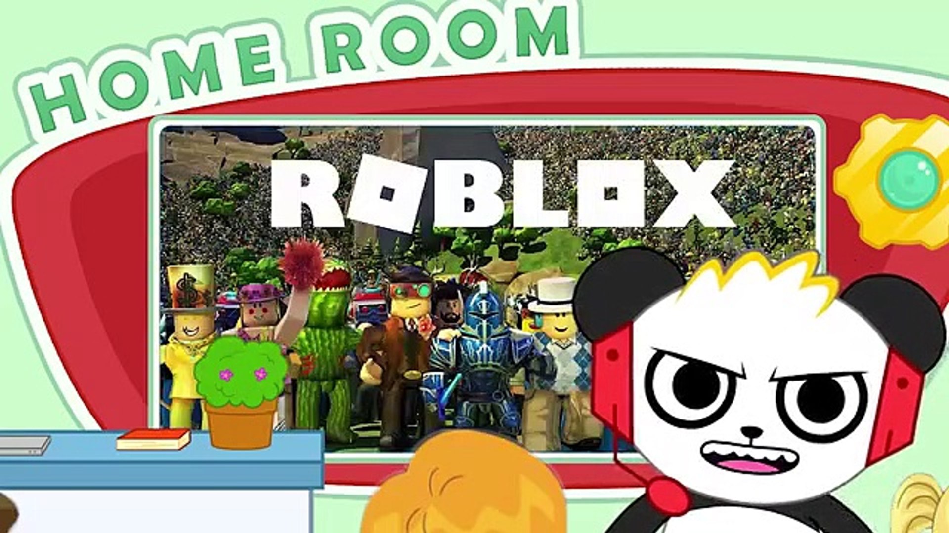 What If The Vtubers Took Over School Combo Panda Is A Teacher Video Dailymotion - ryan's world roblox character