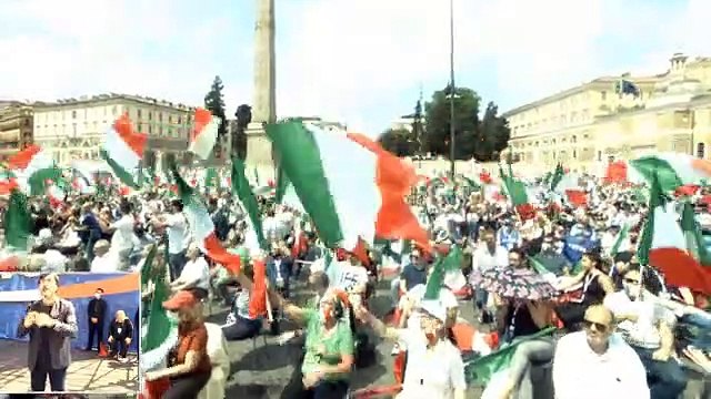 Giorgia Meloni Roma 4 luglio 2020