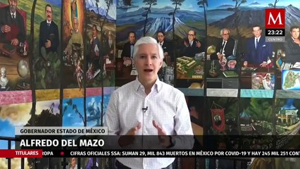 Alfredo Del Mazo anuncia reapertura de comercios en Edomex a partir del lunes