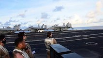 US Navy • Aircraft Carrier USS Ronald Reagan • 4th July Shutout • Philippine Sea