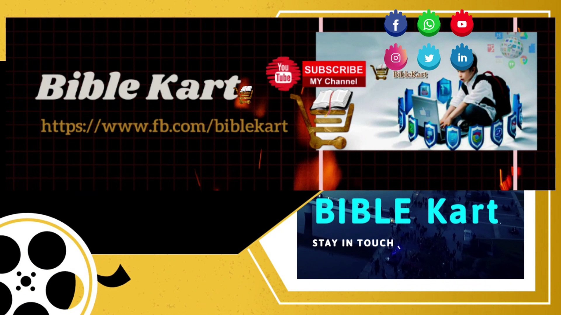 ⁣Bible Kart Intro | Bible Kart | Tamil Bible |