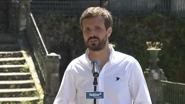 Casado llama a la participación y asegura que tiene más riesgo ir a una terraza que ir a votar