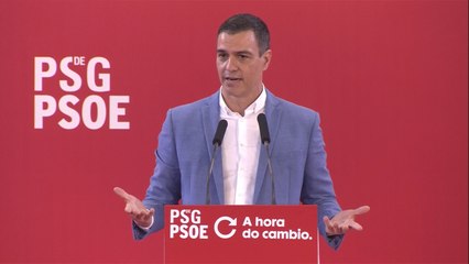 Sánchez pide a los ciudadanos que no se dejen "amenazar por el miedo"