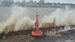 Rainfall lashes Mumbai, high tide hits coastal areas